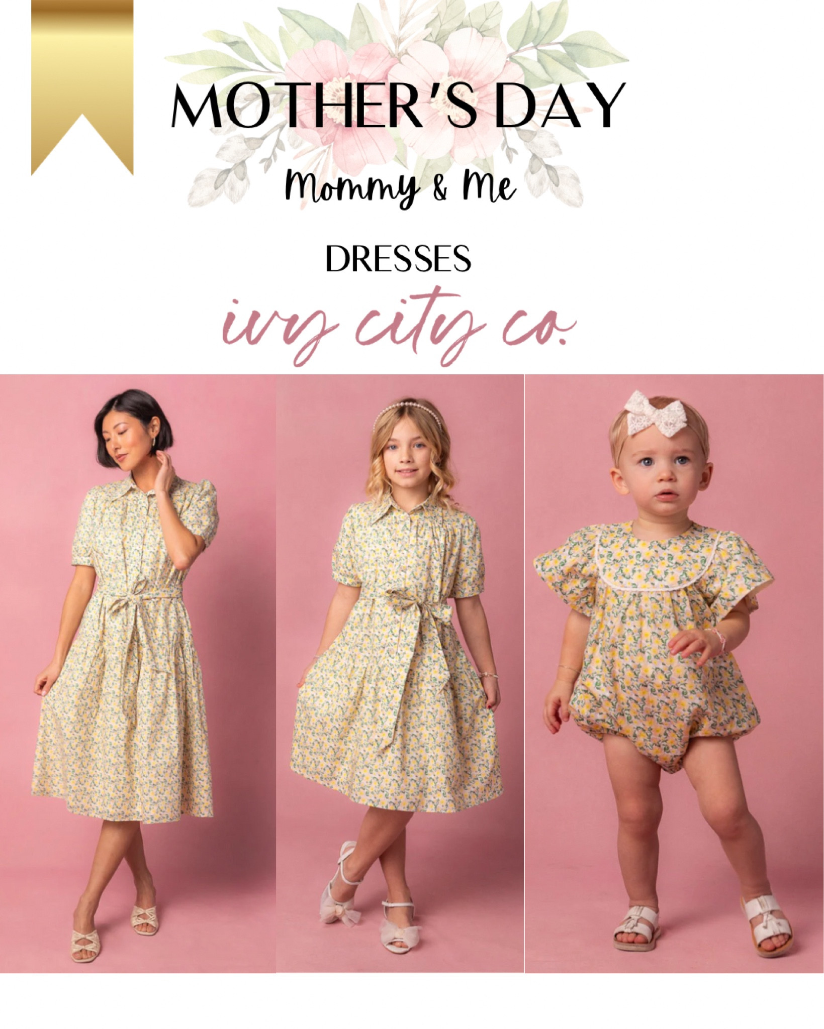Indulge in elegance together with the exquisite collection of luxury matching attire for mothers and daughters from Ivy city co. Elevate every moment with coordinated styles that embody sophistication, grace, and the timeless bond shared between a mother and her mini-me.

#LTKKids #LTKFamily #LTKBaby