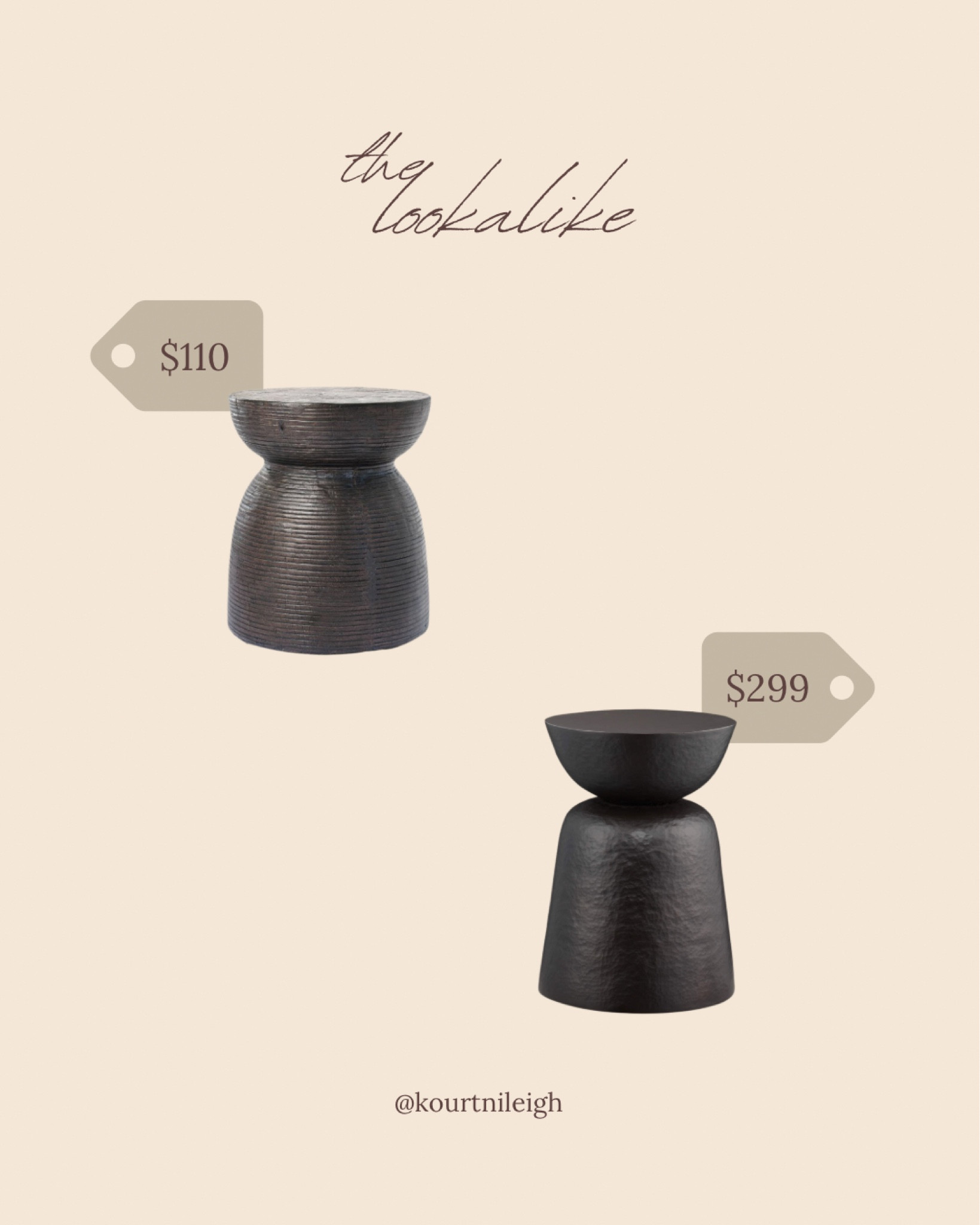 The Lookalike! If you’re in the market for an Accent Table, these Drum style accent tables are it! A great addition to any space and I’ve found two almost identical save or splurge options!

#LTKFind #LTKSeasonal #LTKhome