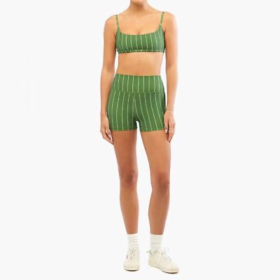 WeWoreWhat cami bra top pinstripe green/white various sizes NWT  | eBay | eBay US