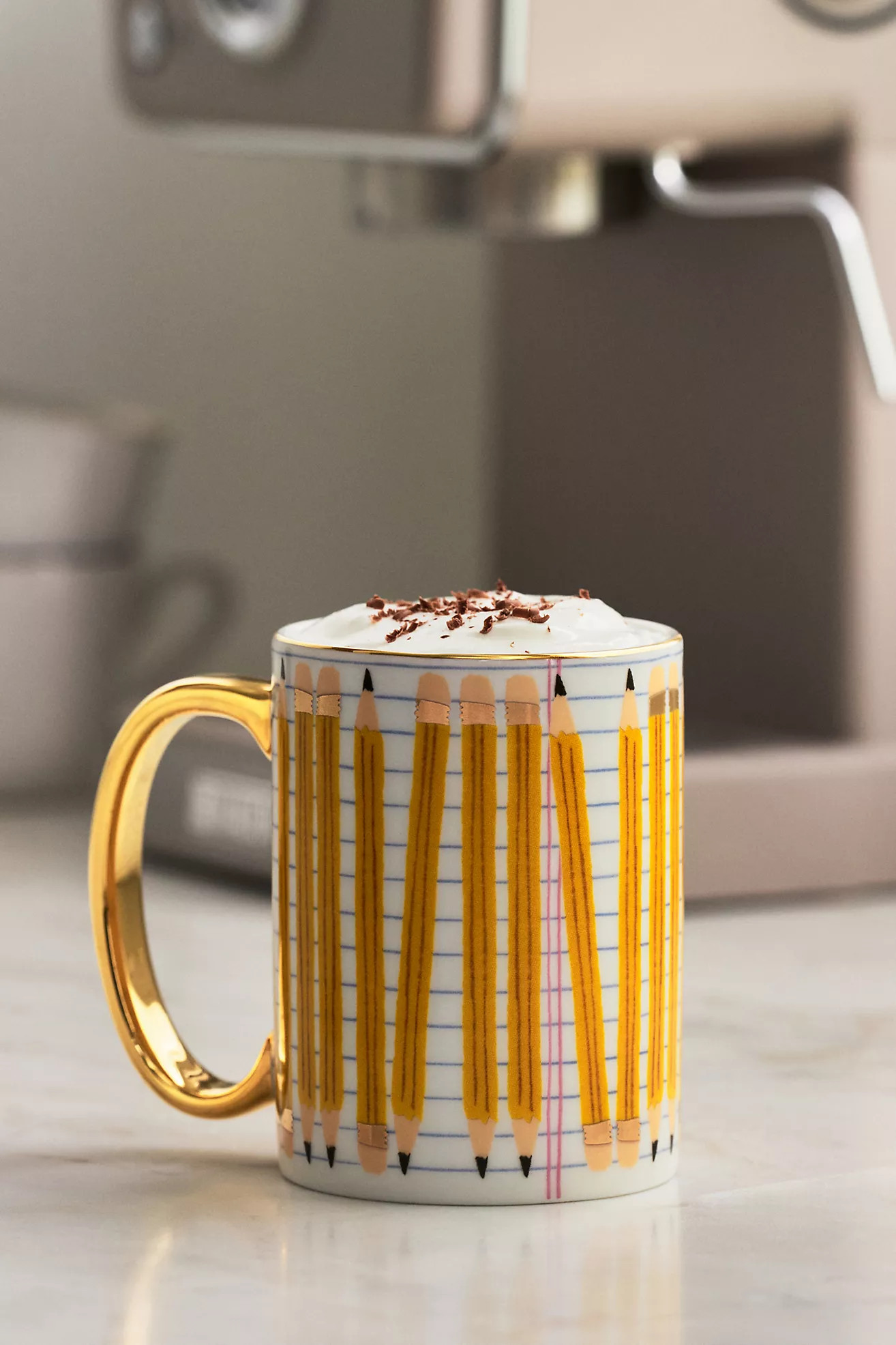 Rifle Paper Co. Porcelain Pencil Mug | Anthropologie (US)