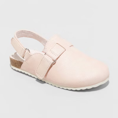 Toddler Girls' Marley Slip-On Clogs- Cat & Jack™ Pink | Target