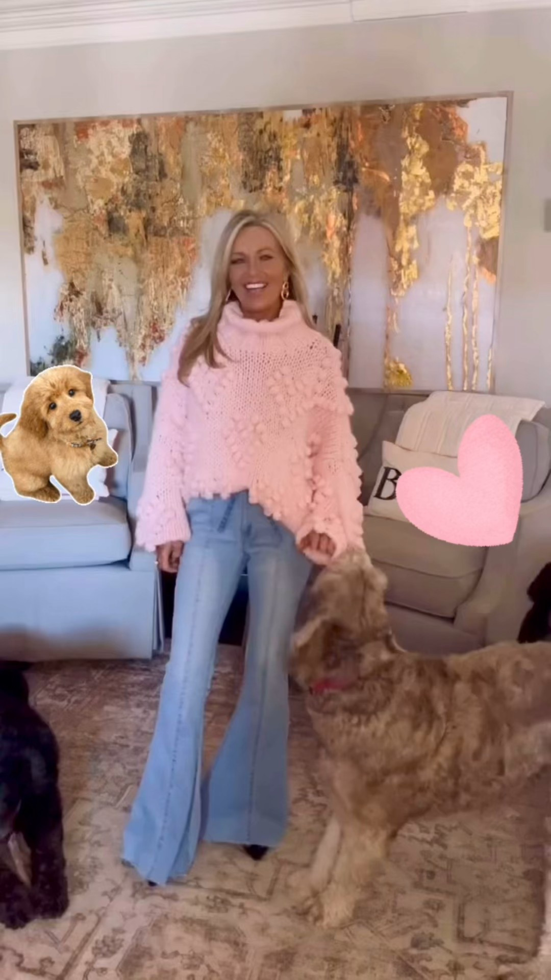 My all time favorite video featuring my Gidget!
I am wearing an XS in the sweater!