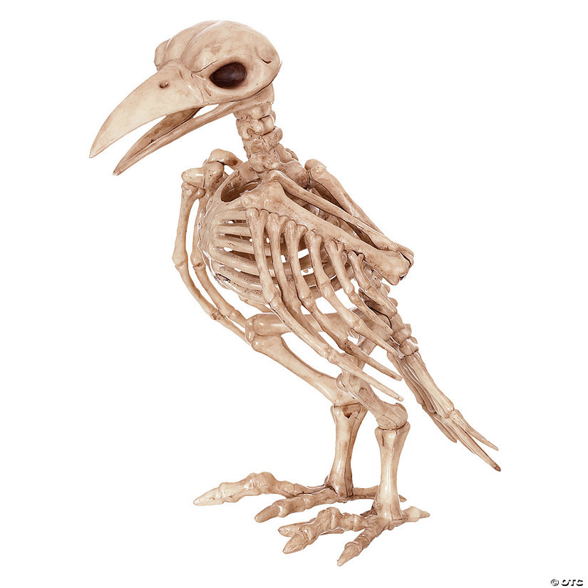 6.5" Raven Skeleton Decoration | Oriental Trading Company