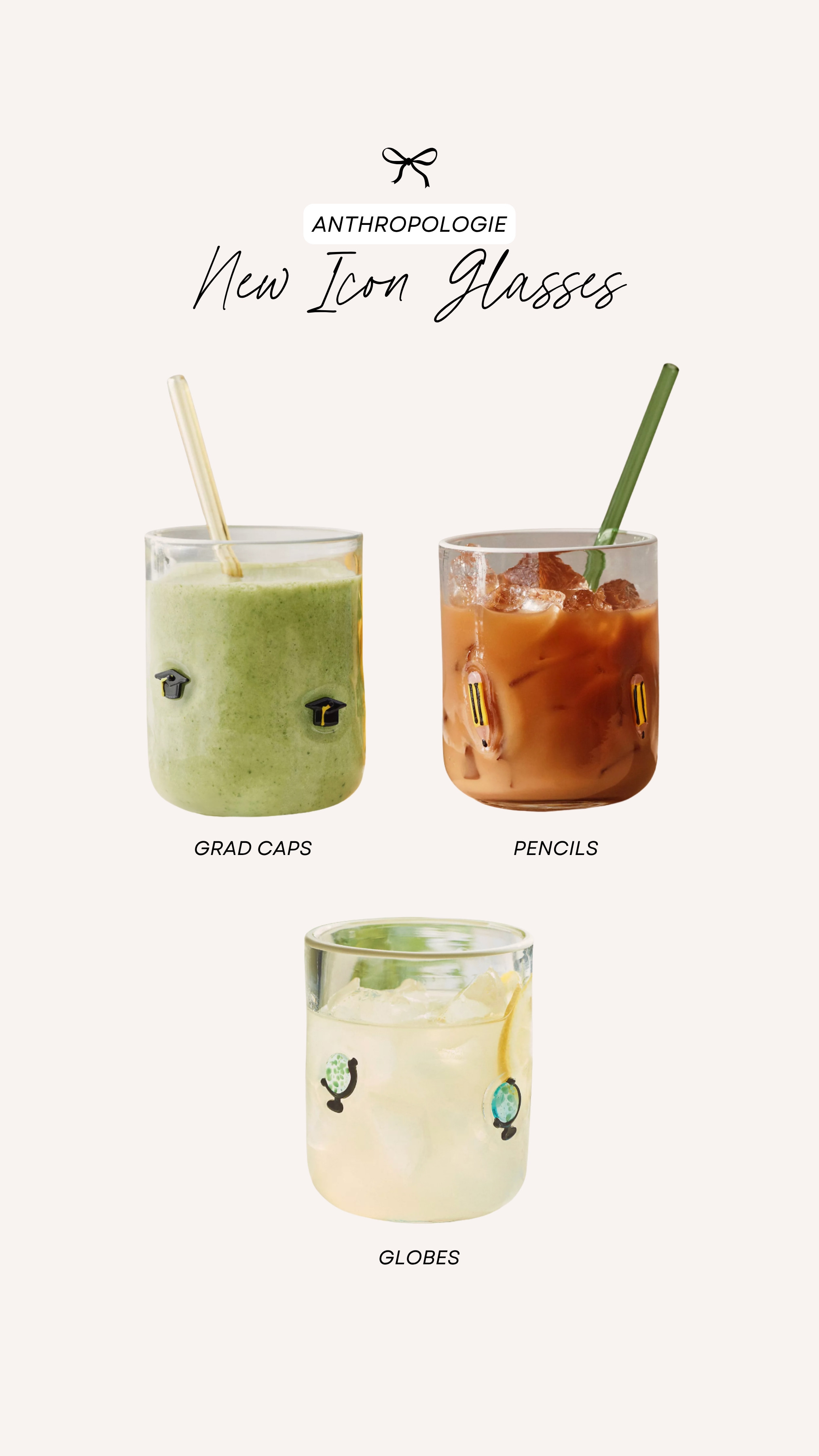 New grad-themed icon glasses! SO cute for a grad gift idea!

grad gifts, icon glasses, anthropologie 

 #LTKHome