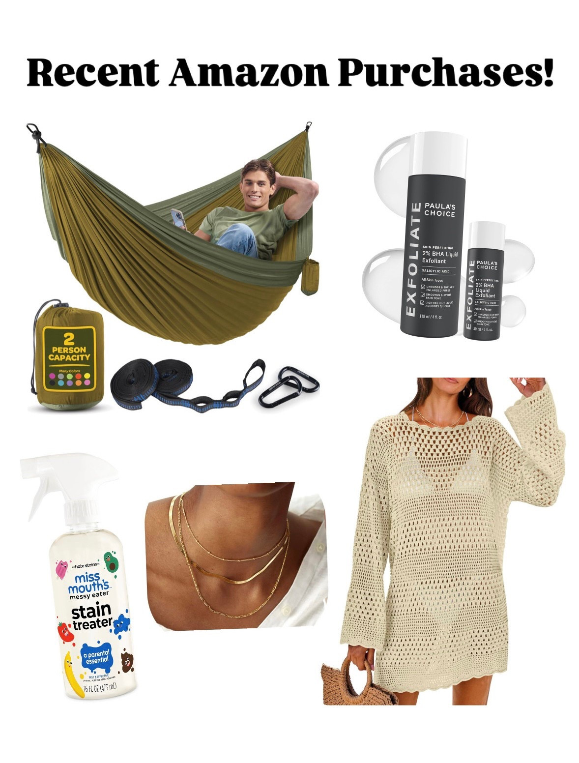 Some of my recent Amazon purchases! 

#LTKSeasonal #LTKFindsUnder50 #LTKSummerEdit