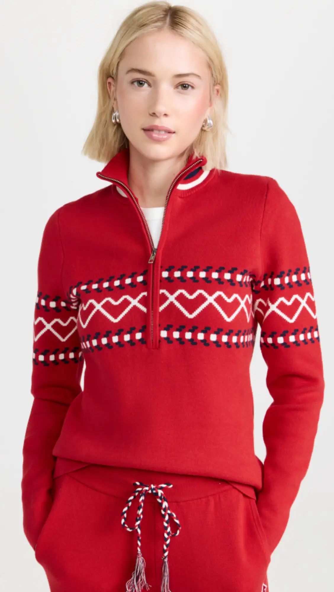 The Upside Monterosa Blanche Half Zip Sweater | Shopbop | Shopbop