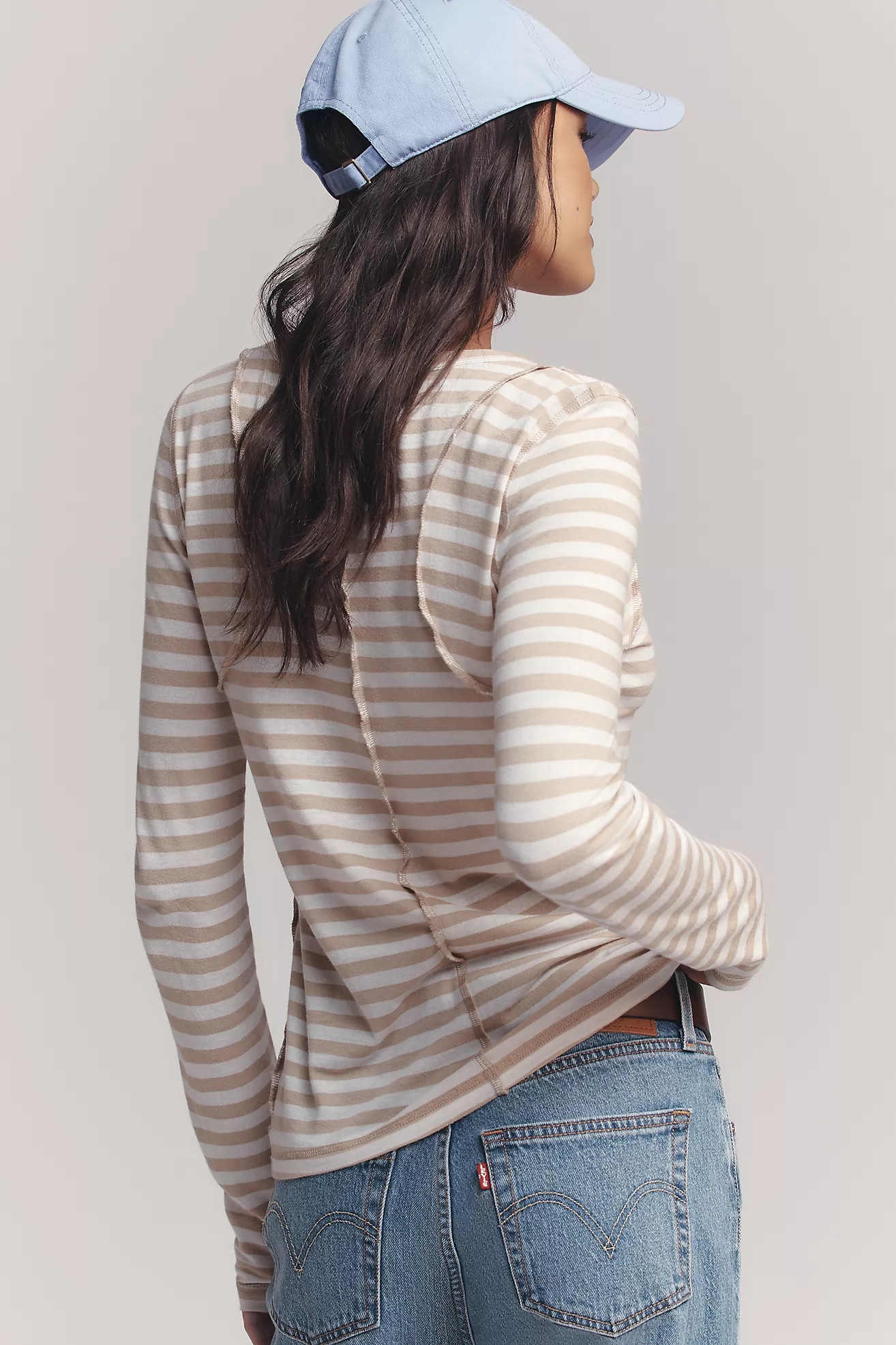 The Teddy Tissue Tee by Pilcro | Anthropologie (US)