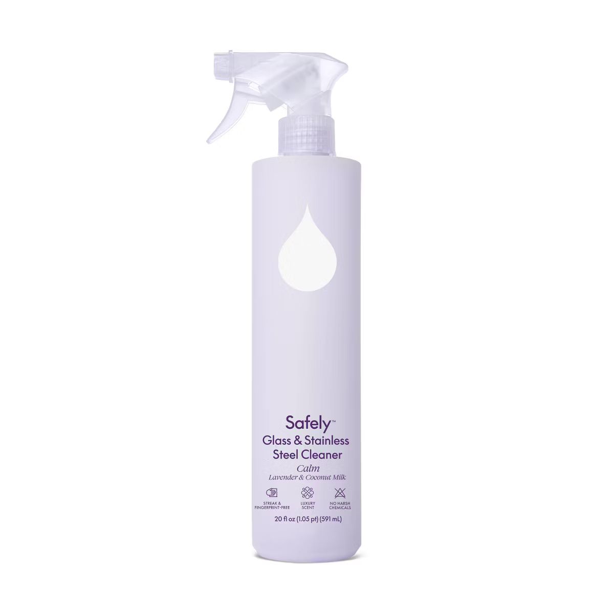 Safely Calm Glass & Stainless Steel Cleaner - 20oz | Target