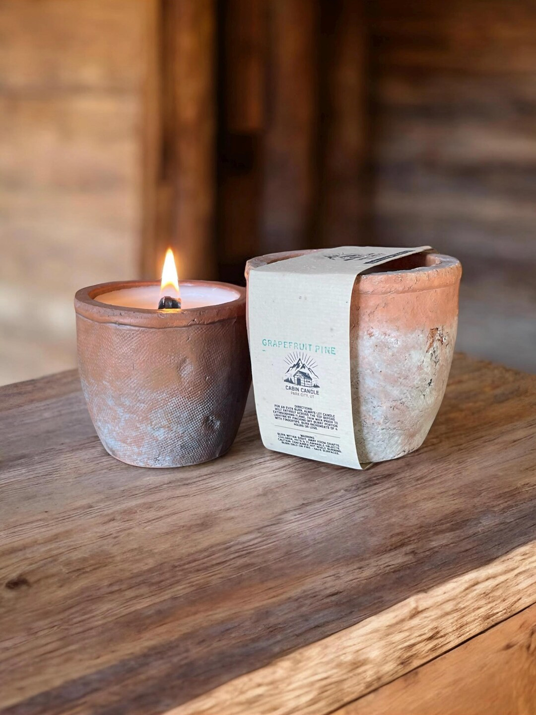 10oz Handmade Plant Pot Scented Candle- Plant Lover Gift - 4' Aged Terra Cotta -sustainable Gift ... | Etsy (US)