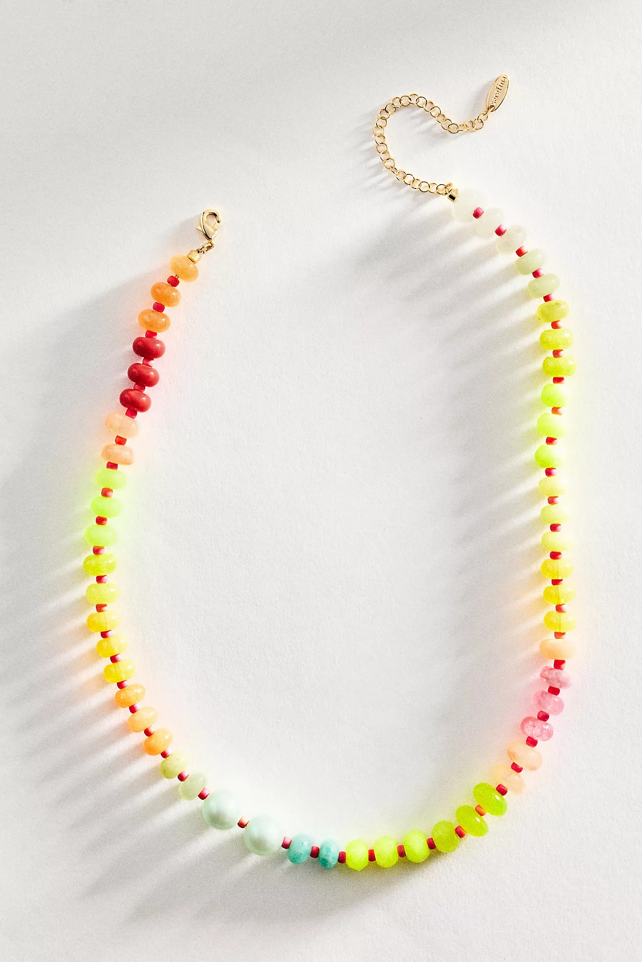 Rainbow Stone Necklace | Anthropologie (US)