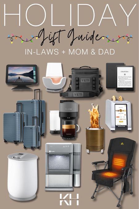 Gift guides for moms, dads and in-laws!!

Gift guide for them | gift guide for mom | gift guide for dad | luggage | espresso machine | ice maker | heated camping chair | soft ice chest | Kindle | echo show | heated towel warmer | mini fire pit | 

#LTKGiftGuide #LTKHoliday #LTKCyberWeek