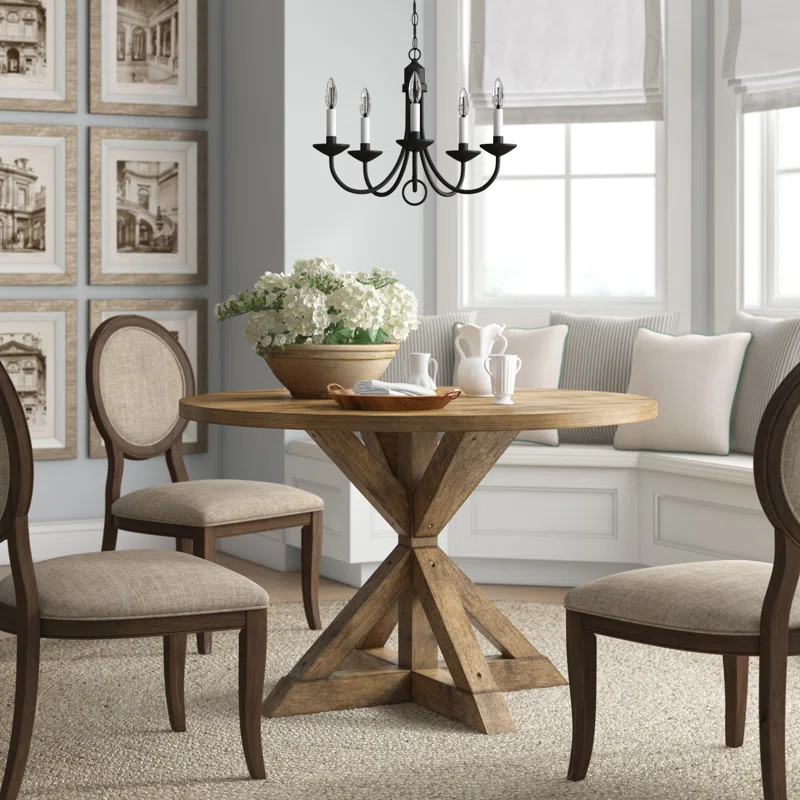 Leonila Cross-Buck Base Dining Table | Wayfair North America