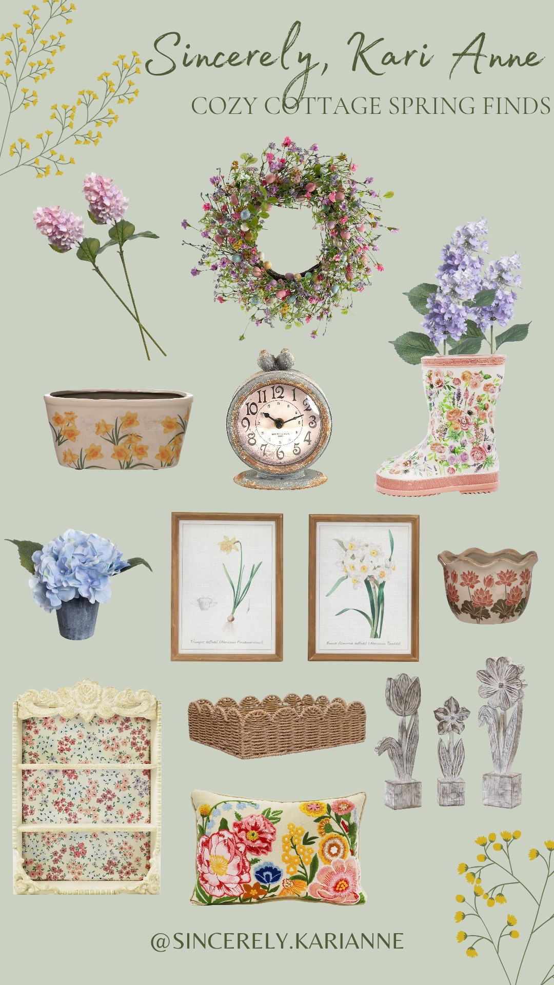 Cozy cottage inspired spring finds for your home 

#LTKSpringSale #LTKSeasonal #LTKHome