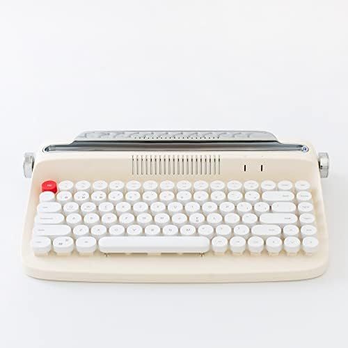 Amazon.com: YUNZII ACTTO B303 Wireless Keyboard, Retro Bluetooth Typewriter Keyboard with Integra... | Amazon (US)