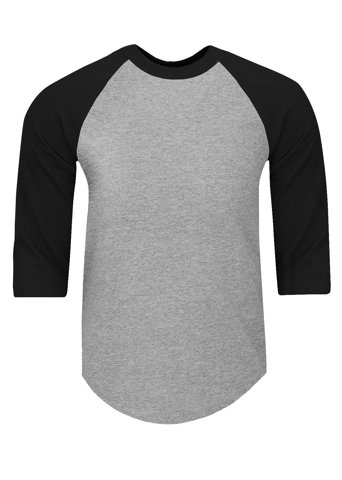 Shaka Wear Men's Baseball T Shirts Raglan 3/4 Sleeves Tee Cotton Jersey S-5Xl | Walmart (US)