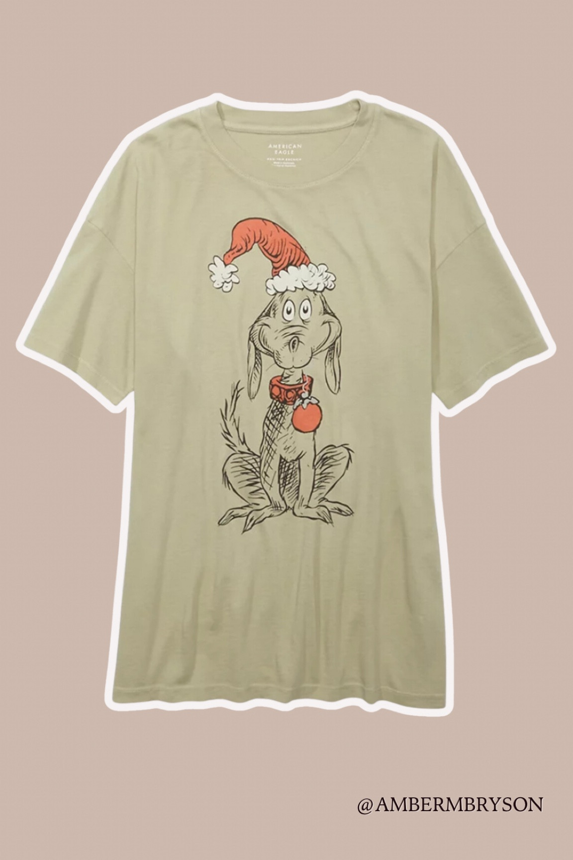 American Eagle’s new Grinch graphic t-shirts are too cute! They’re oversized and under $30 

#LTKGiftGuide #LTKHolidaySale #LTKSeasonal