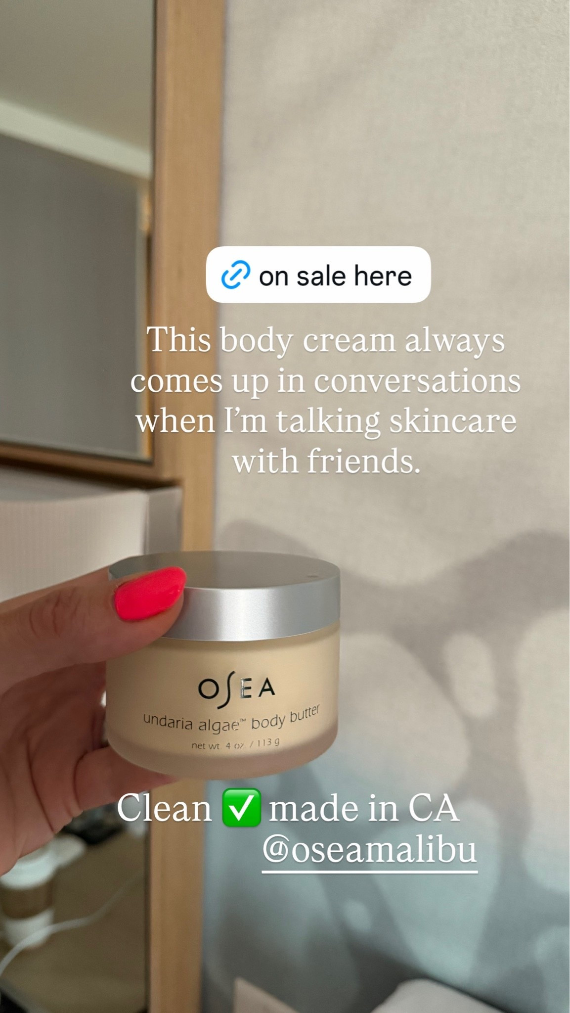 My favorite body cream is on the NSale 
It smells perfect and works so well. Osea Malibu body cream

#LTKselfcare #LTKSaleAlert #LTKBeauty