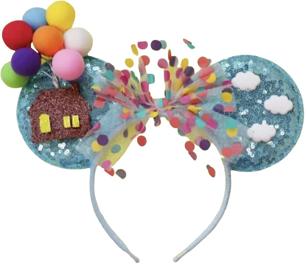 CLGIFT UP Minnie Ears,Pick your color, Iridescent Minnie Ears, Silver gold blue minnie ears, Rain... | Amazon (US)