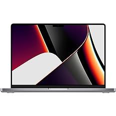 2021 Apple MacBook Pro (14-inch, Apple M1 Pro chip with 8‑core CPU and 14‑core GPU, 16GB RAM,... | Amazon (US)