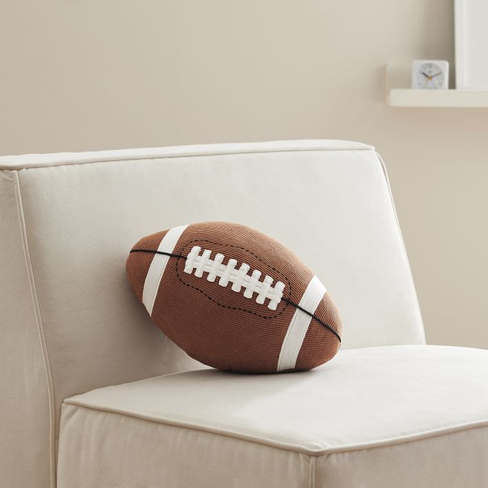 Football Shaped Pillow | Pottery Barn Teen
