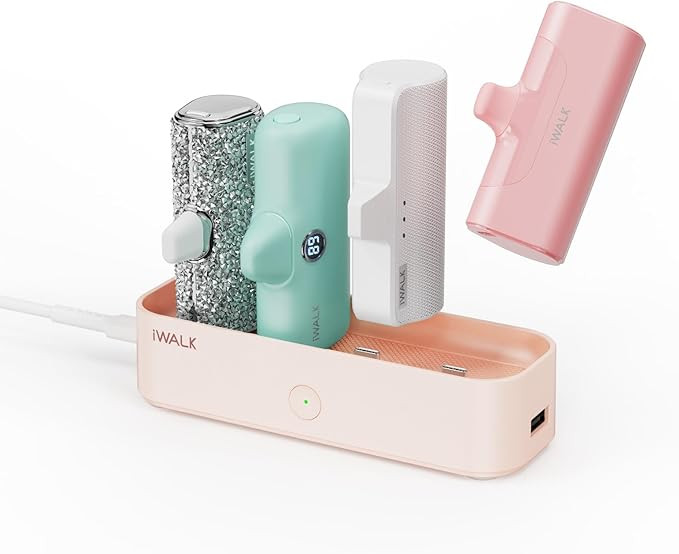 iWALK LinkPod Station LinkPod Portable Charger 4500mAh, 4800mAh,5000mAh Power Bank for iPhone Cha... | Amazon (US)