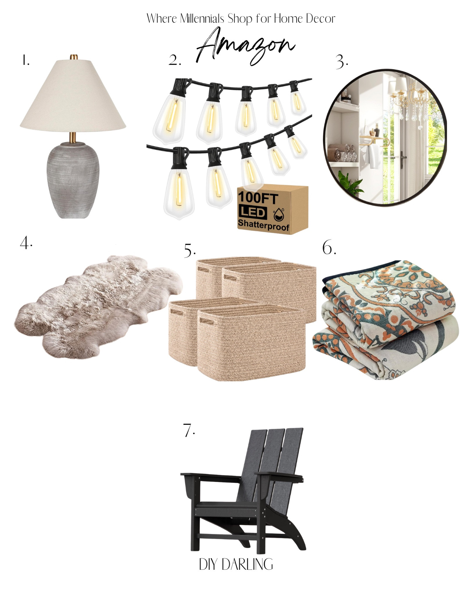 Amazon has great home decor and you can find just about anything for a great price. Here are some of my favorites!

#LTKHome