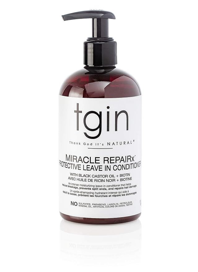 tgin Miracle Repairx Protective Leave In Conditioner For Natural Hair - Dry Hair - Curly Hair - 1... | Amazon (US)