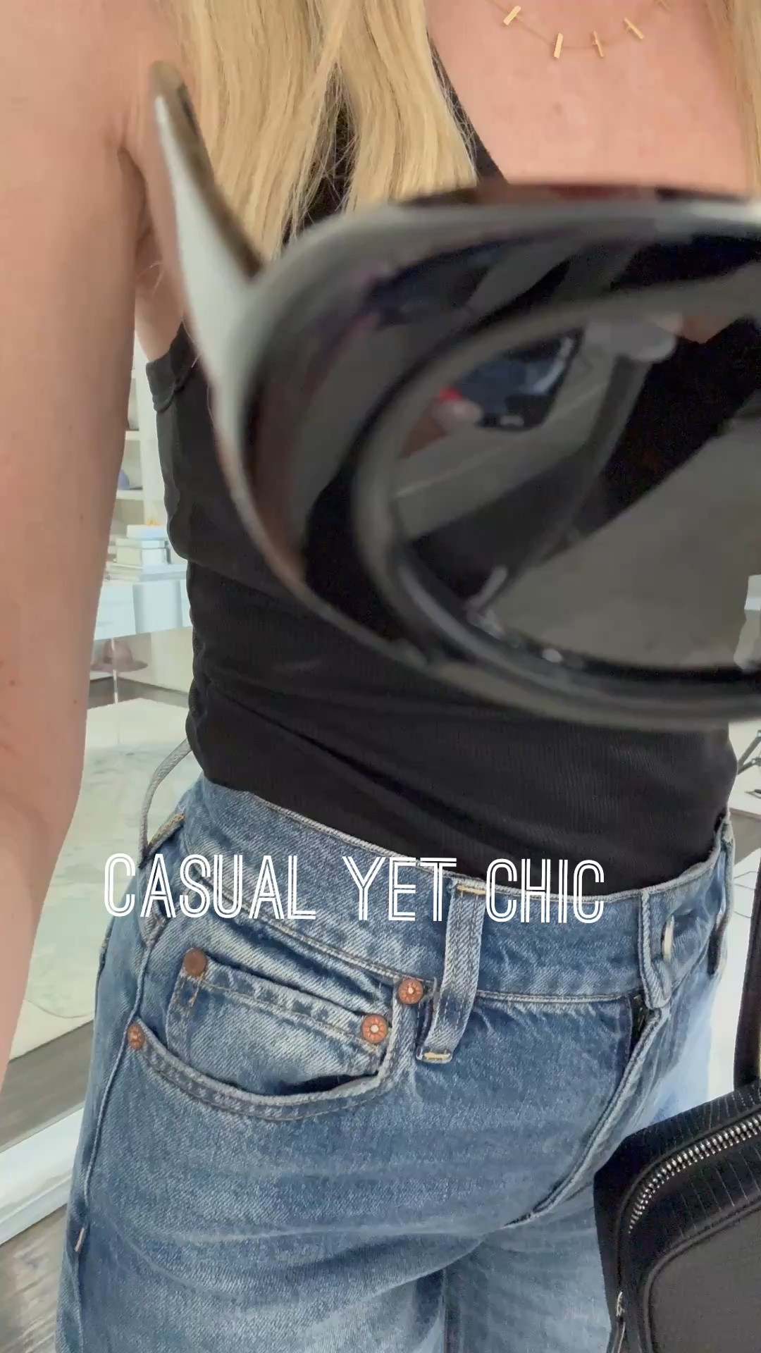 This Amazon tank is such an easy piece for a casual yet chic summer outfit — I love it styled with high-waisted jeans for a simple look that still feels polished and flattering. It’s one of those basics you can wear on repeat all season long. I’m wearing an XS in the tank and a size 24 in the jeans. #LTKOver40 #LTKFinds #LTKStyleTip
 

 #LTKootd #LTKSeasonal #LTKOver40