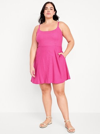 Fit &amp; Flare Cami Mini Dress | Old Navy (US)
