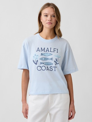 Boxy Graphic T-Shirt | Gap Factory