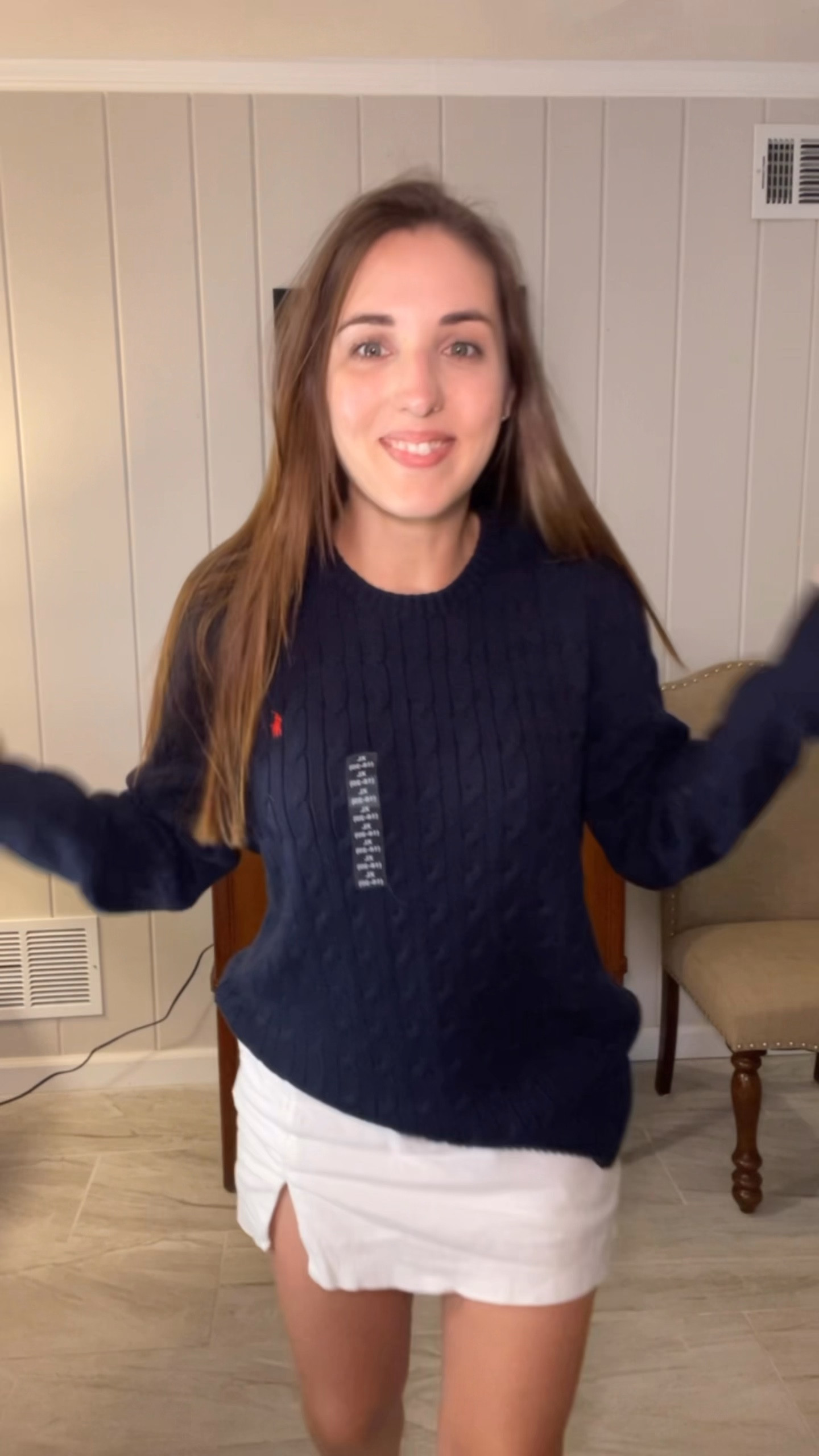 Children’s Ralph Lauren cable knit sweater works for petite ladies! I got an XL for an oversized fit. So cozy for the fall. 

#LTKStyleTip #LTKPetite #LTKFindsUnder100