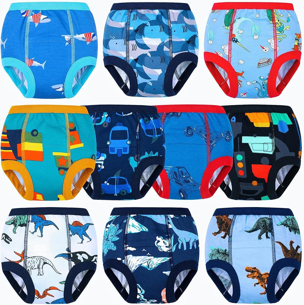 BIG ELEPHANT Potty Training Underwear 10 Packs Absorbent Toddler Training Pants for Boys and Girl... | Amazon (US)