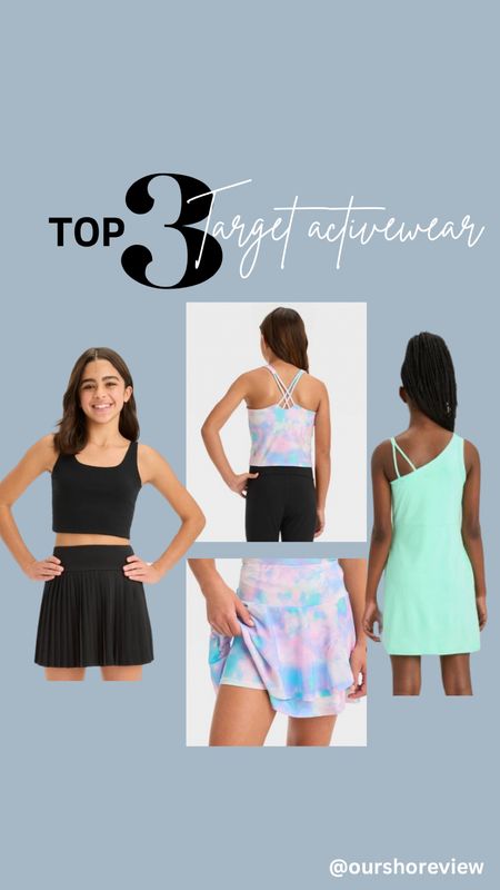 My tween daughter loves activewear and wears it all day not just when being active. Target is a great source for girls activewear because it’s high quality without the high price. Here are my daughter’s top three fitness outfits for spring and summer! I love that these can take her from the tennis court to the dance studio to a playdate without having to change!

Tween fitness outfits, tween activewear sets, girls fitness, big kid fitness

#LTKxTarget #LTKActive #LTKkids