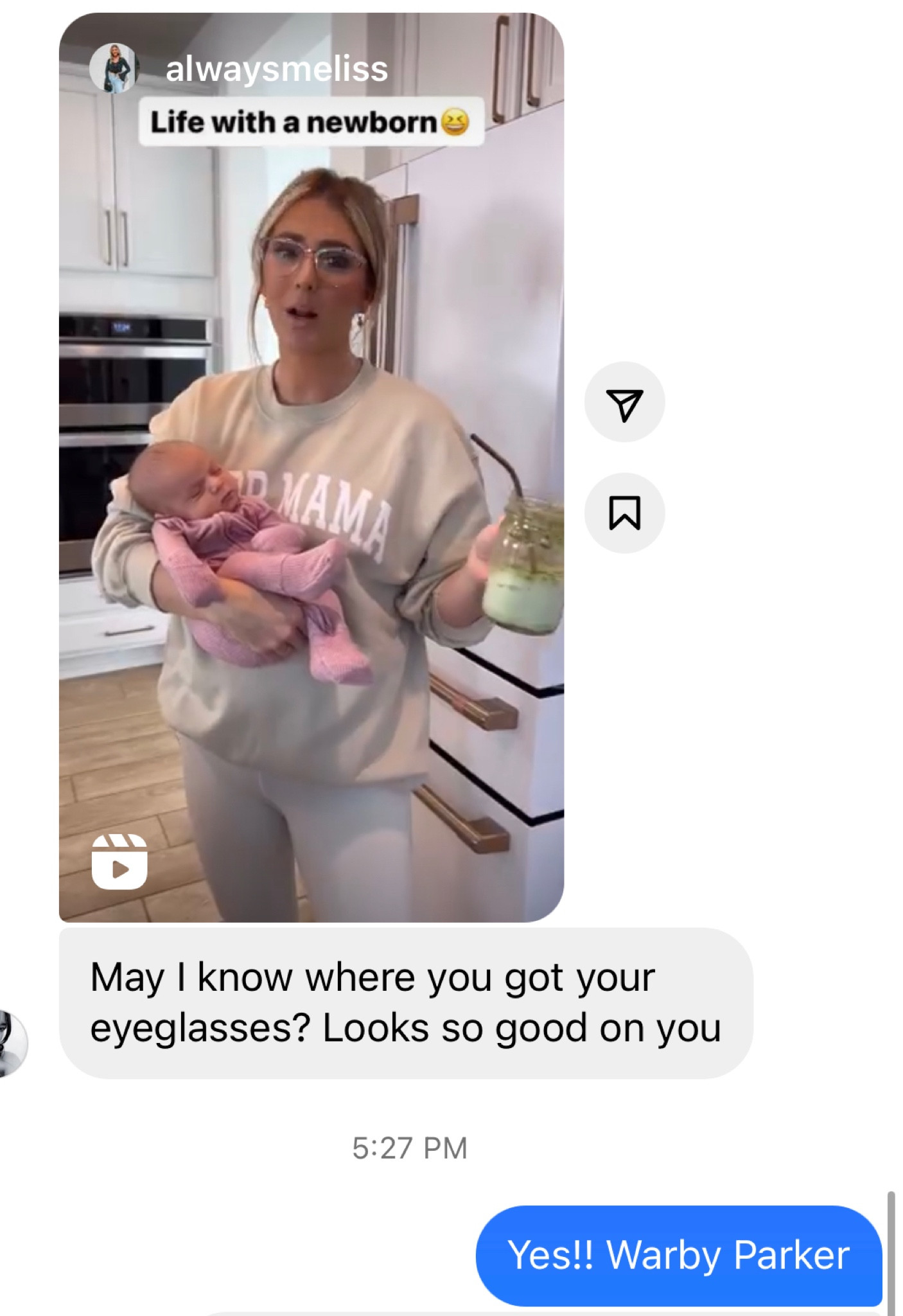 Glasses are Warby Parker. Leggings and Brooklyn’s baby onesie pajamas linked

#LTKfindsunder100 #LTKbaby #LTKstyletip