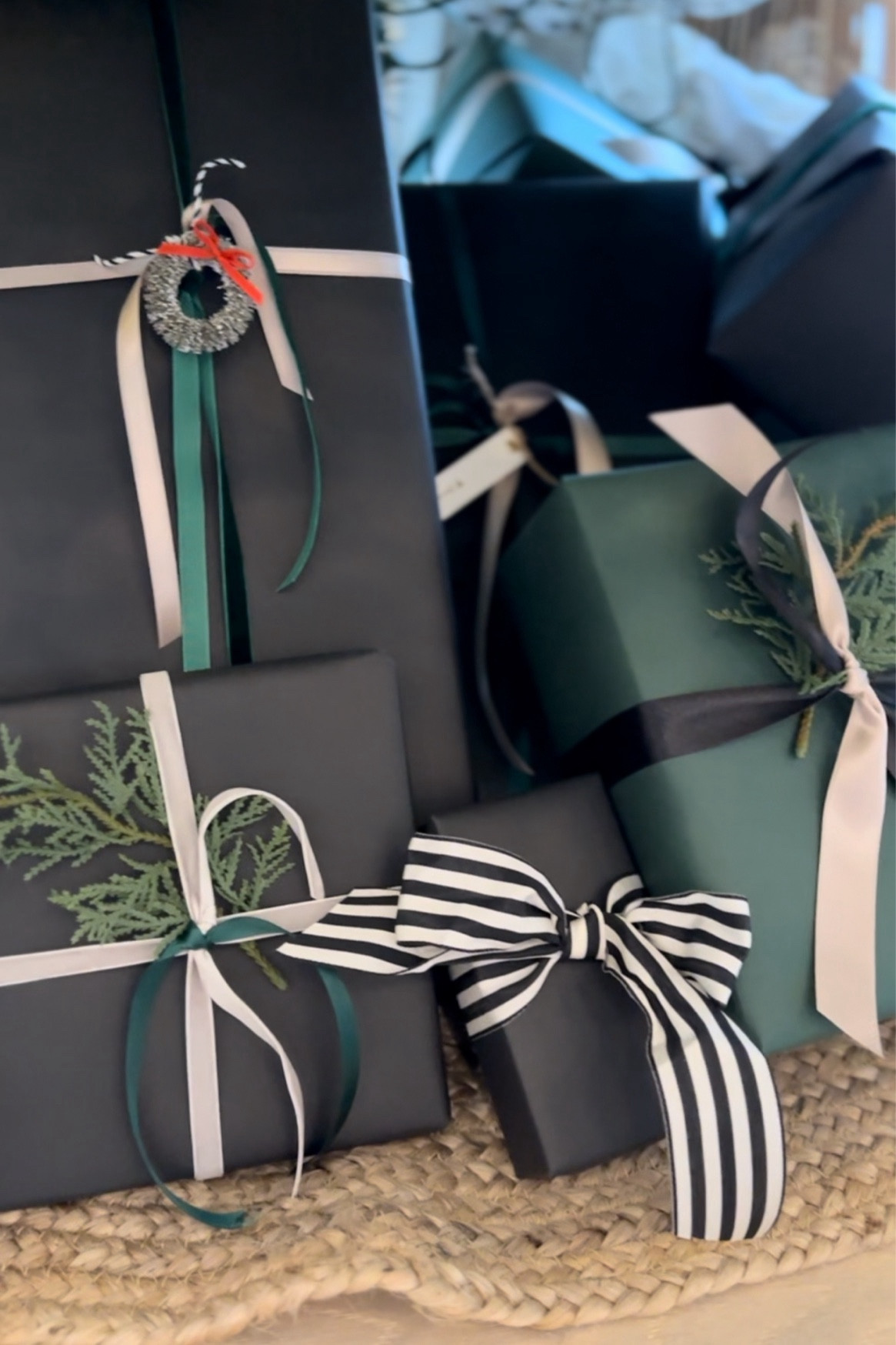 Aesthetic winter wrapping that can be used for many events year round. And love a gift topper embellishment  

#LTKSeasonal #LTKGiftGuide #LTKHoliday