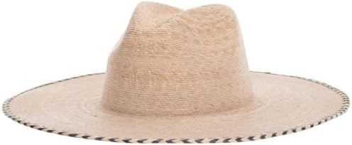 L*Space Dean Hat for Women, Wide-Brimmed Hat for Summer, Sun Protection, Vacation, Contrast Weave... | Amazon (US)