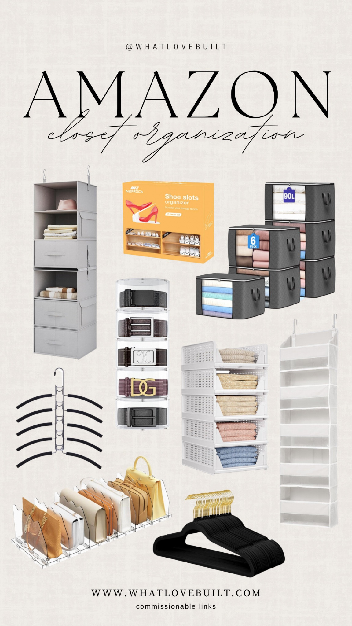 Amazon Closet Organization and Storage! 

#storage #home #organize #closet #hanger #clothing #clothes #hangers 

#LTKFindsUnder50 #LTKHome #LTKStyleTip