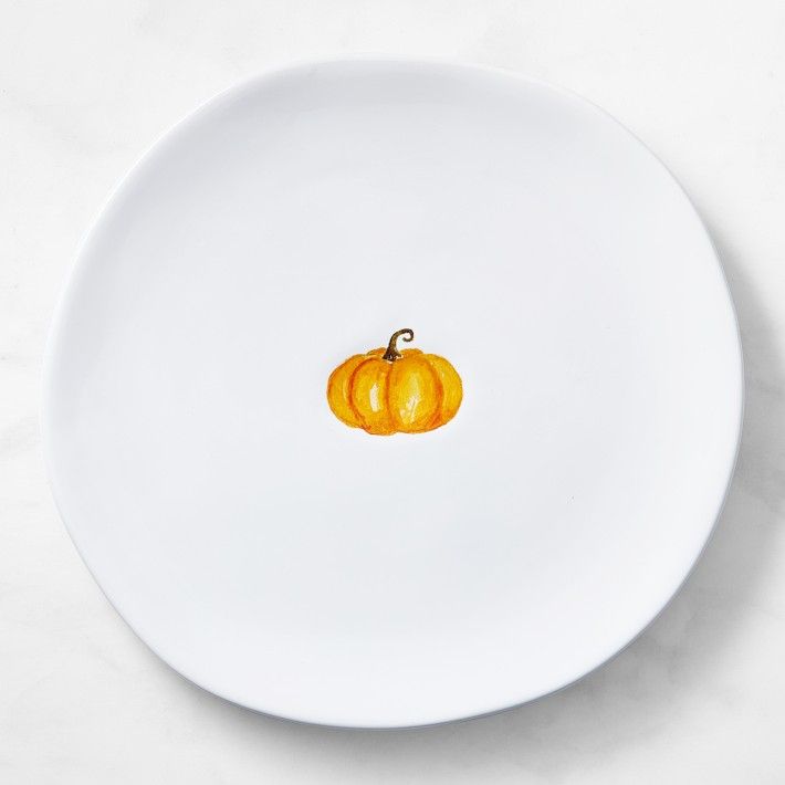 Sugar Pumpkin Dinner Plates, Set of 4 | Williams-Sonoma