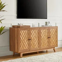 Lark Manor Chartier 57'' Wide Sideboard With Adjustable Shelves | Wayfair | Wayfair North America