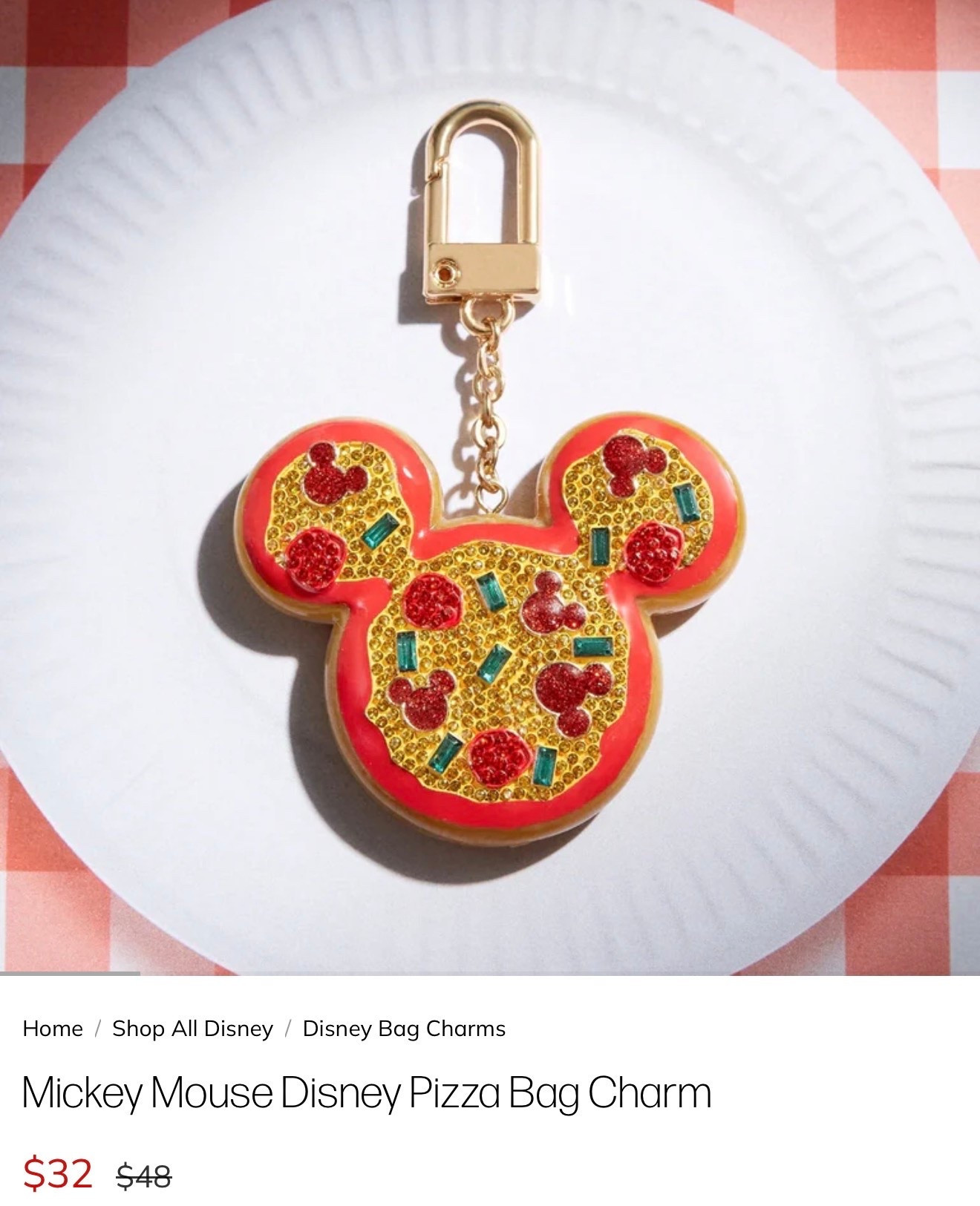 Pizza Disney charm on sale

#LTKgrwm #LTKootd #LTKSeasonal