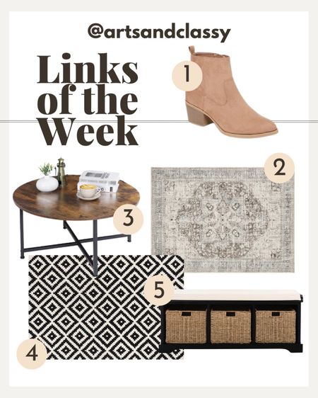 Here’s a roundup of this week’s best seller and most loved finds! From my favorite booties to accent furniture and area rugs. Most of these are on sale now!

#LTKShoeCrush #LTKHome #LTKSummerSales