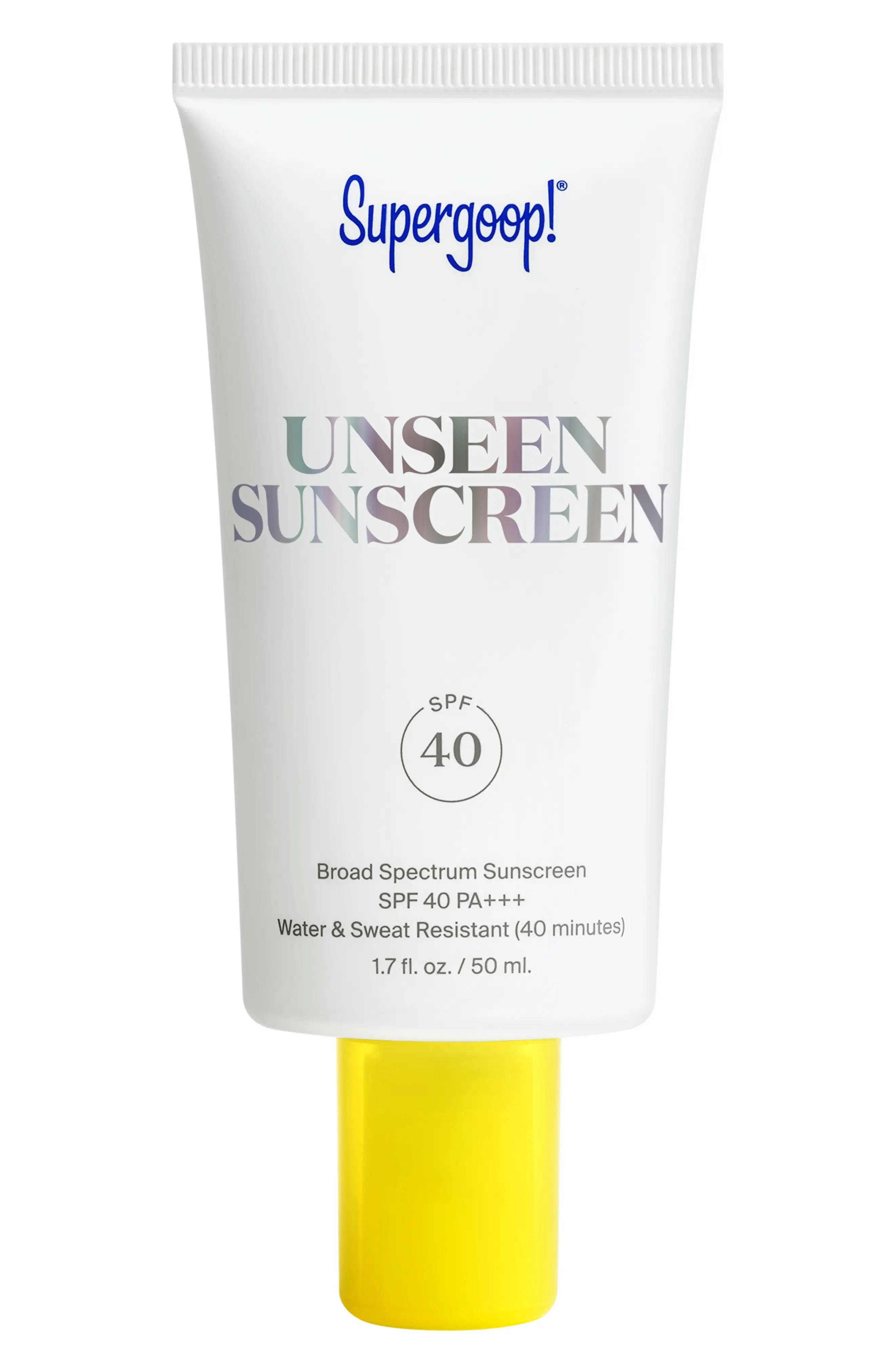 Supergoop! Unseen Sunscreen Broad Spectrum Spf 40 Pa+++, Size 0.5 oz - No Color | Nordstrom