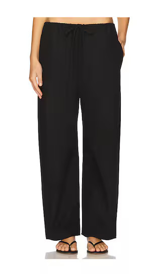 CLYQUE Kira Pant in Black. - size L | Revolve Clothing (Global)