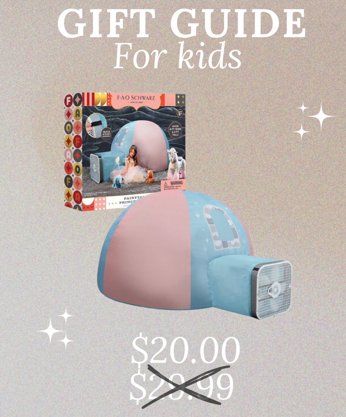 Inflatable princess tent! 

#ltkbaby #ltkhome #ltkkids 

Kids tent, gifts for girls, gifts for kids, Christmas gifts for girls, gender neutral gifts, inflatable tent, princess gift, playpen 

#kidstent #giftsforgirls #giftsforkids #genderneutral #playpen #space #inflatabletent #giftguideforgirls #giftguideforkids #targethome #targetfinds #targetkids 

#LTKsalealert #LTKkids #LTKGiftGuide