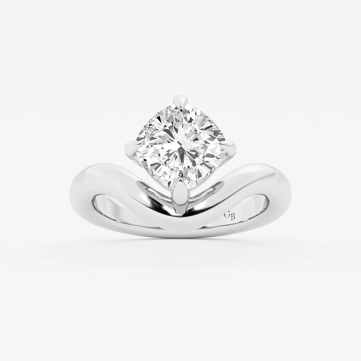 3 ctw Cushion Lab Grown Diamond Curve Ring
					    
							
								Platinum, E, VS1
											... | Grown Brilliance