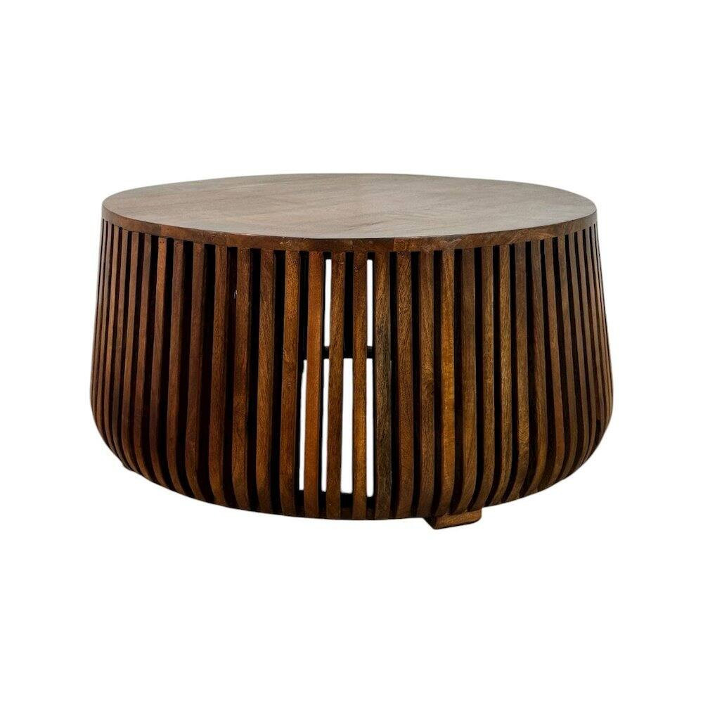 Carolina Chair & Table - Cascade 36"" Coffee Table - Chestnut - Red | Best Buy U.S.