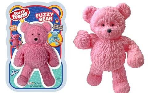 JA-RU Jumbo Squishy Gummy Bear Toy (1 Pink Bear) Mochi Squishy Toys for Kids. Animal Squeeze Toy. Stress Relief Fidget Toys. Party Favors & Easter Basket Stuffers. Pink-3711-1s | Amazon (US)