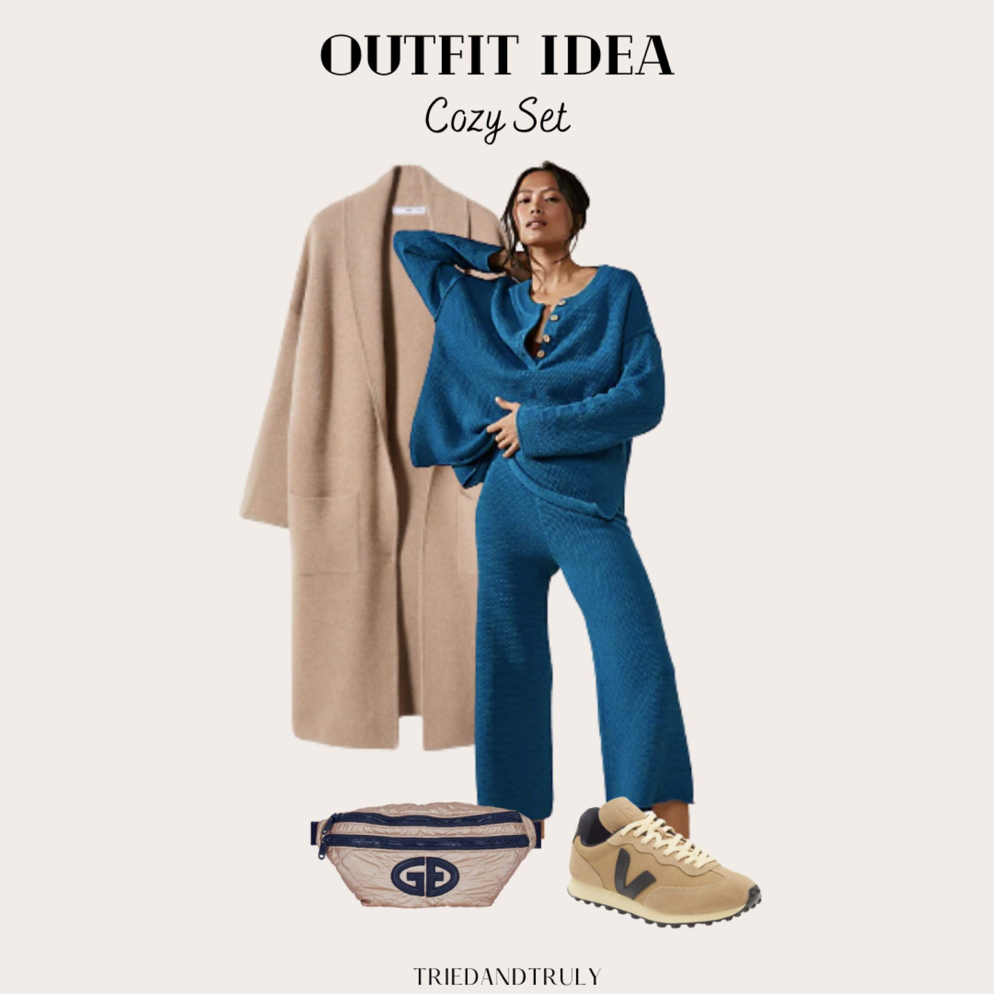 Outfit Idea 

Cozy travel or casual everyday athleisure set. 