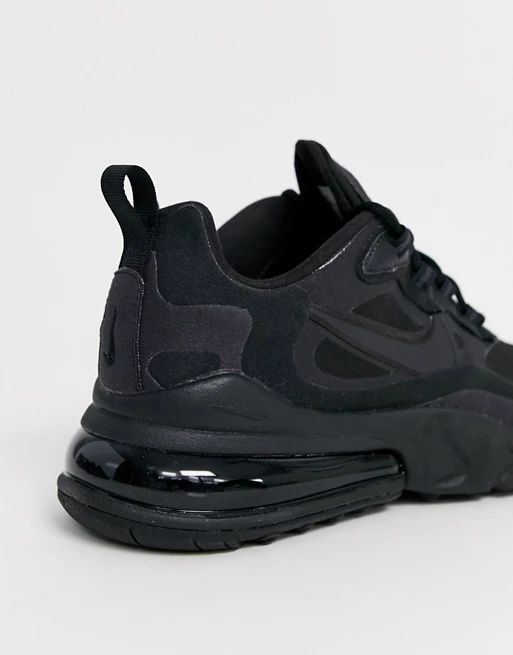Nike black and white Air Max 270 React sneakers | ASOS US