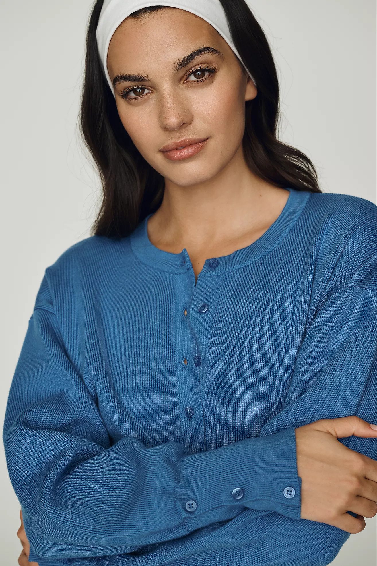 Daily Practice Everyday Crew-Neck Cardigan | Anthropologie (US)